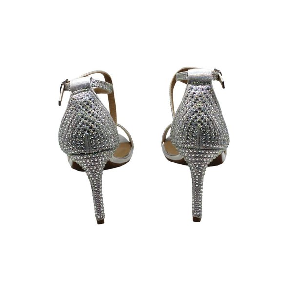 Thalia Sodi Women's Darria Embellished Evening Sandals - Silver Metallic Fb - Picture 7 of 7